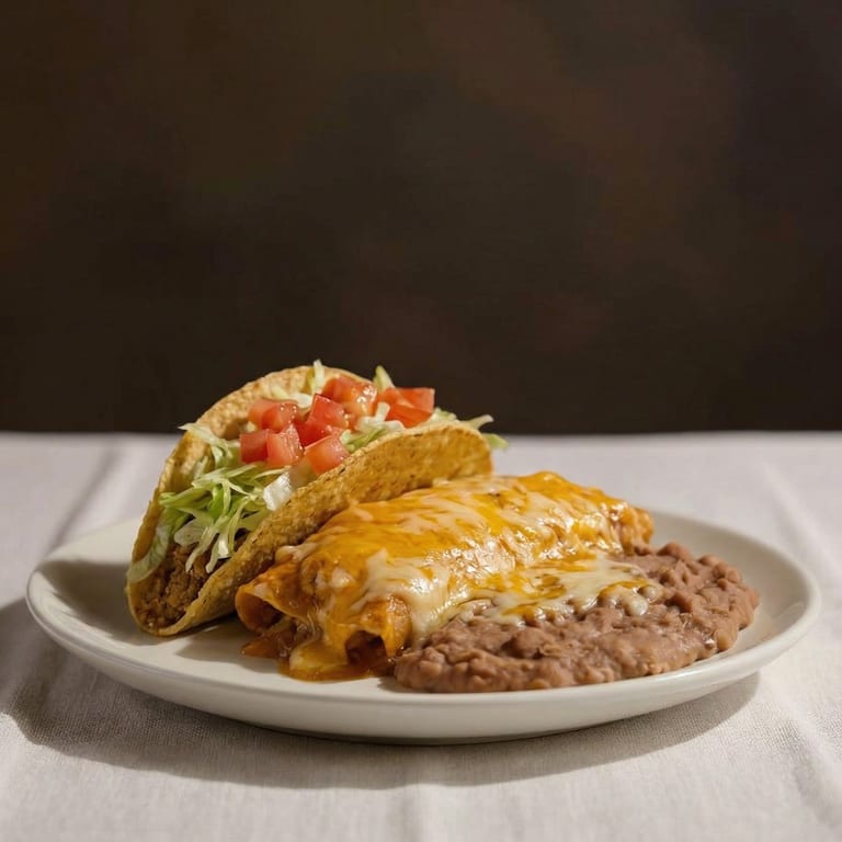 Delicious Bean Tostada