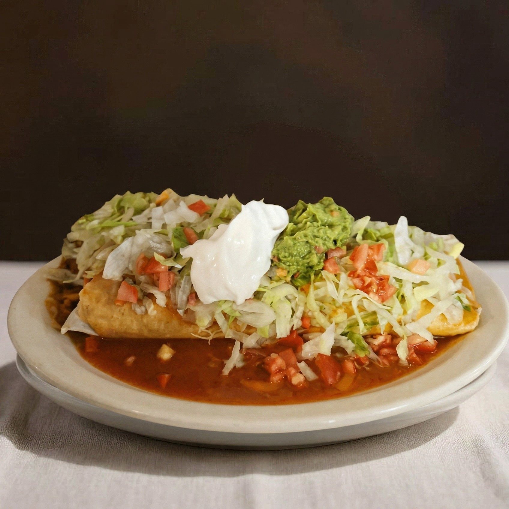 Veggie Enchilada.