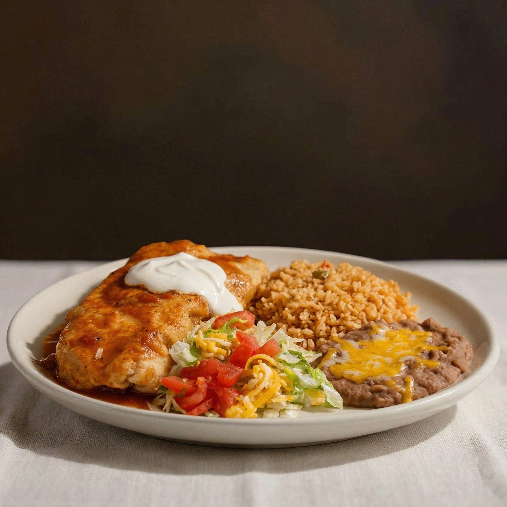 17. Chimichanga and Chile Relleno.
