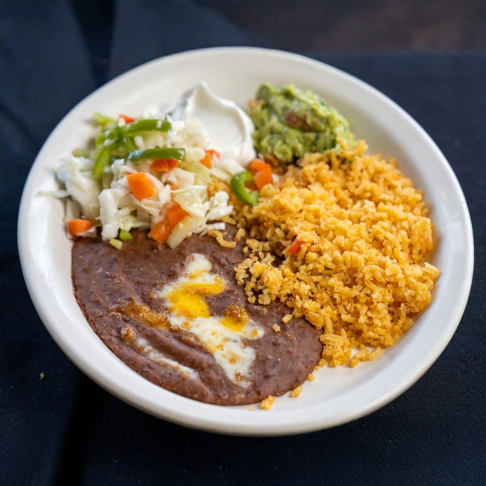 Side of Rice and Beans.