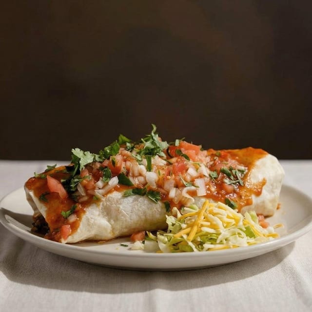 Vegetarian Burrito.