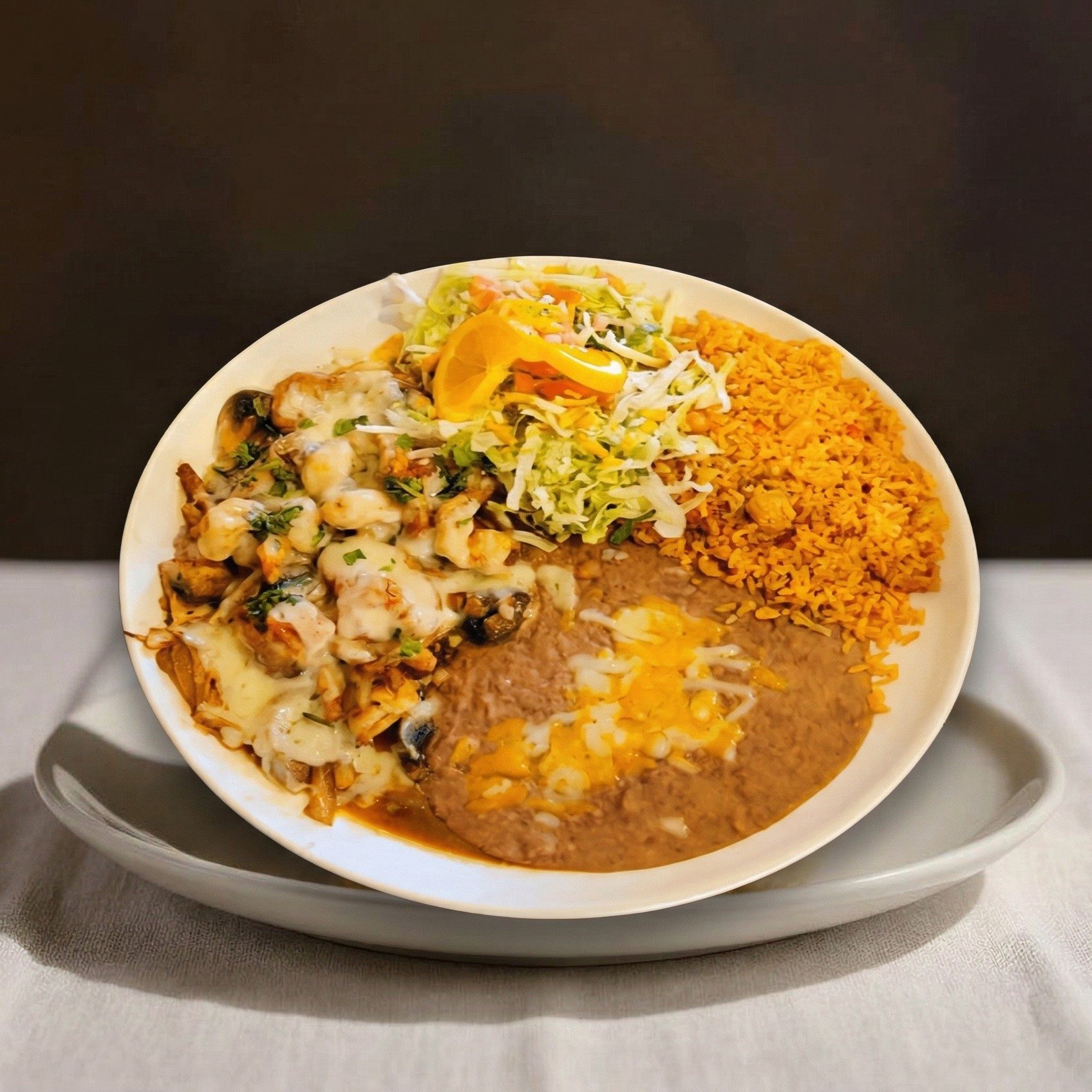 11. One Pork Burrito, Enchilada-Style.