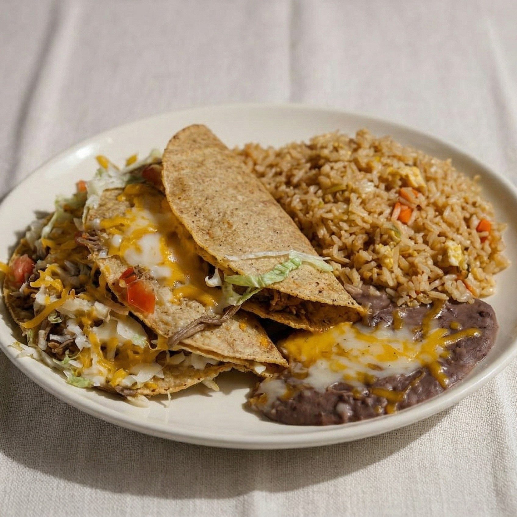 1. Three Tacos.