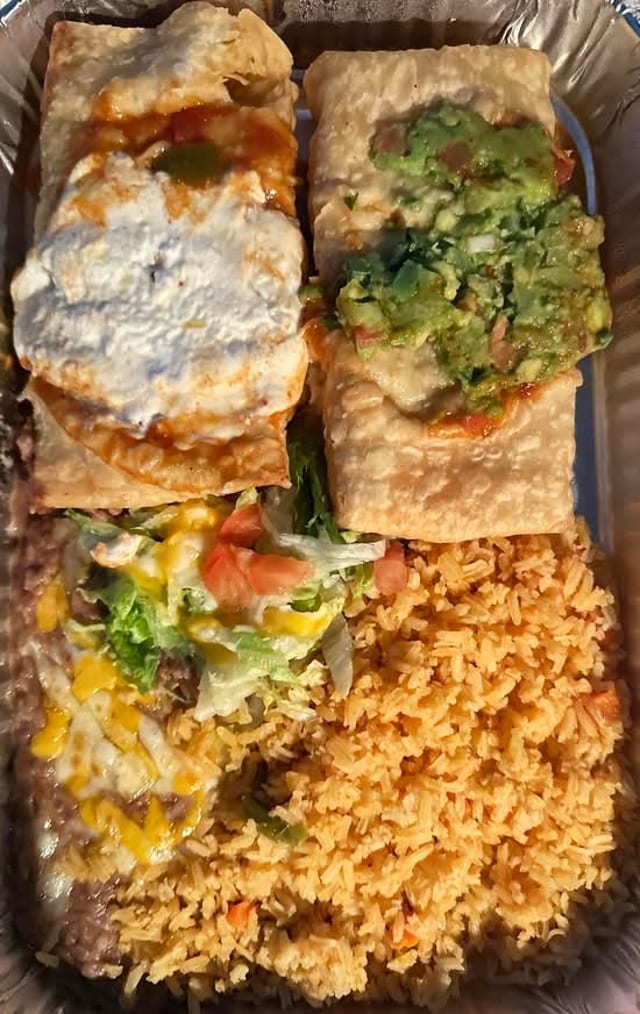 33. Two Chimichangas.